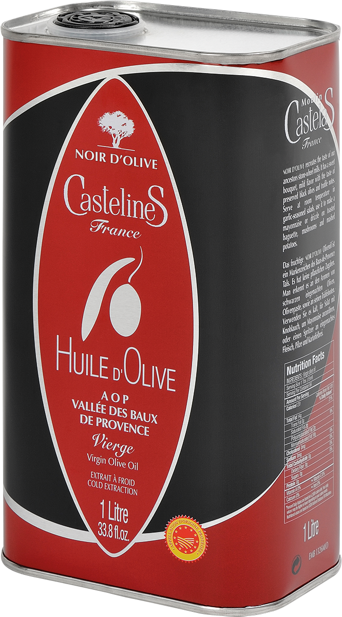 Huile d'olive vierge Bio Noir d'Olive Castelas AOP 🇫🇷