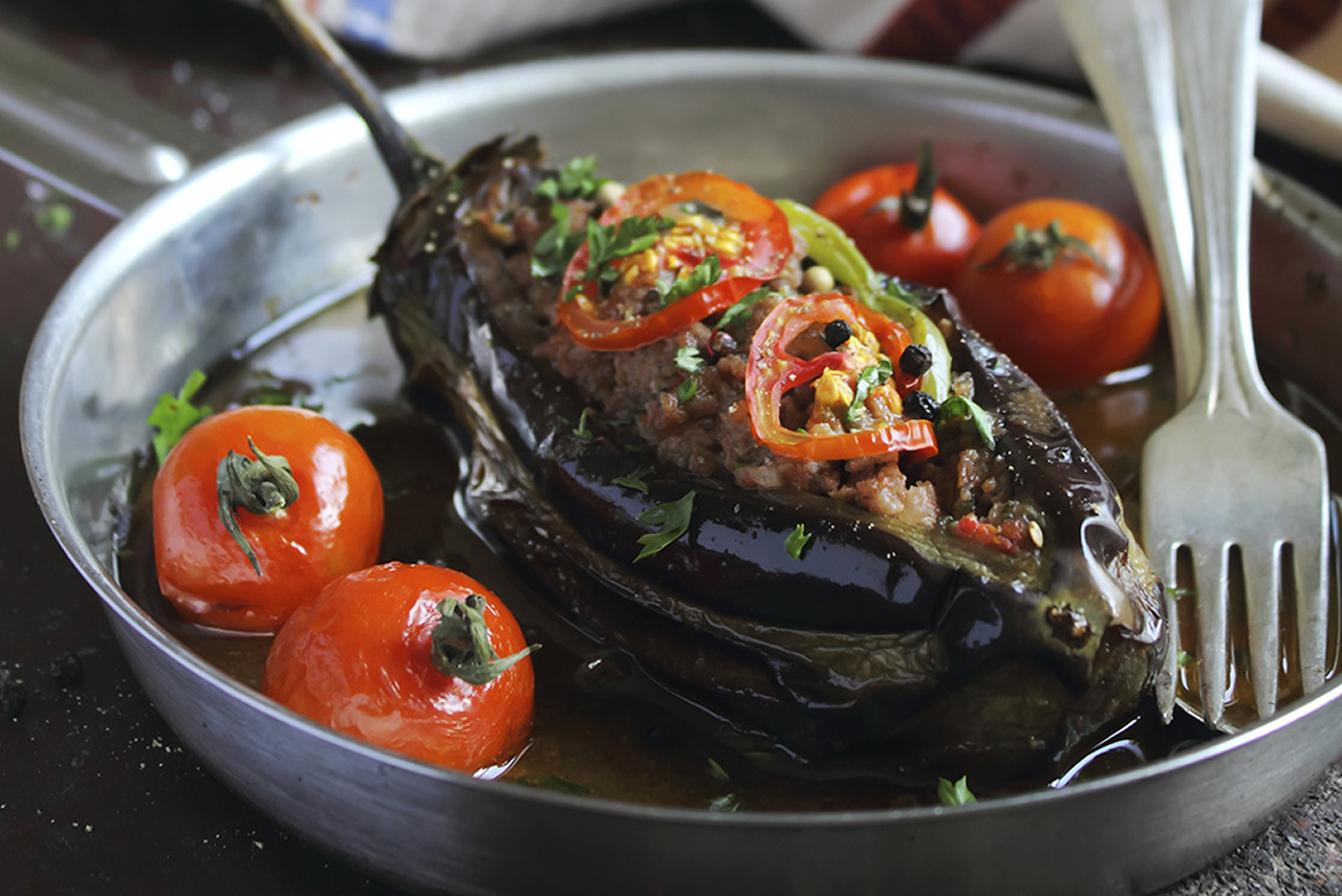 Stuffed Eggplants Recipe Photo