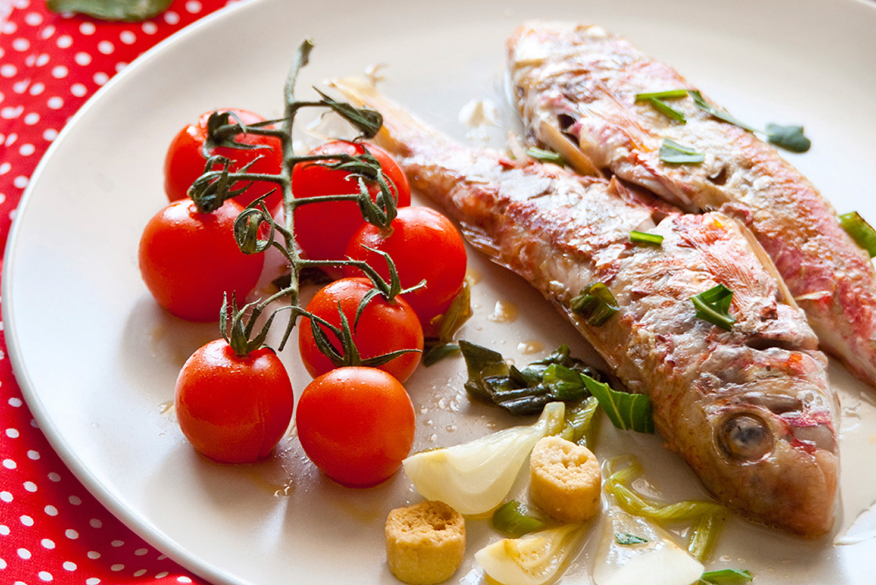 photo recette Rougets en papillotte
