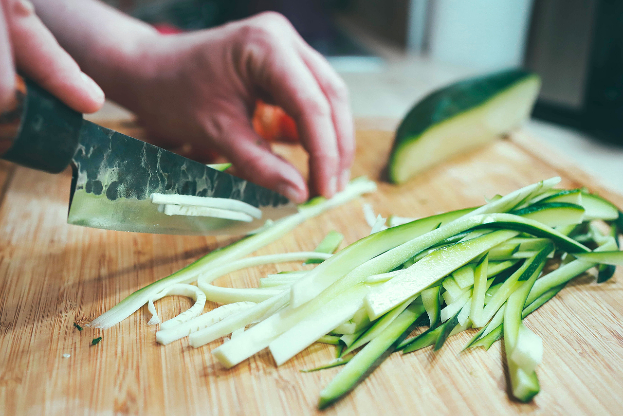 photo recette courgette rotie