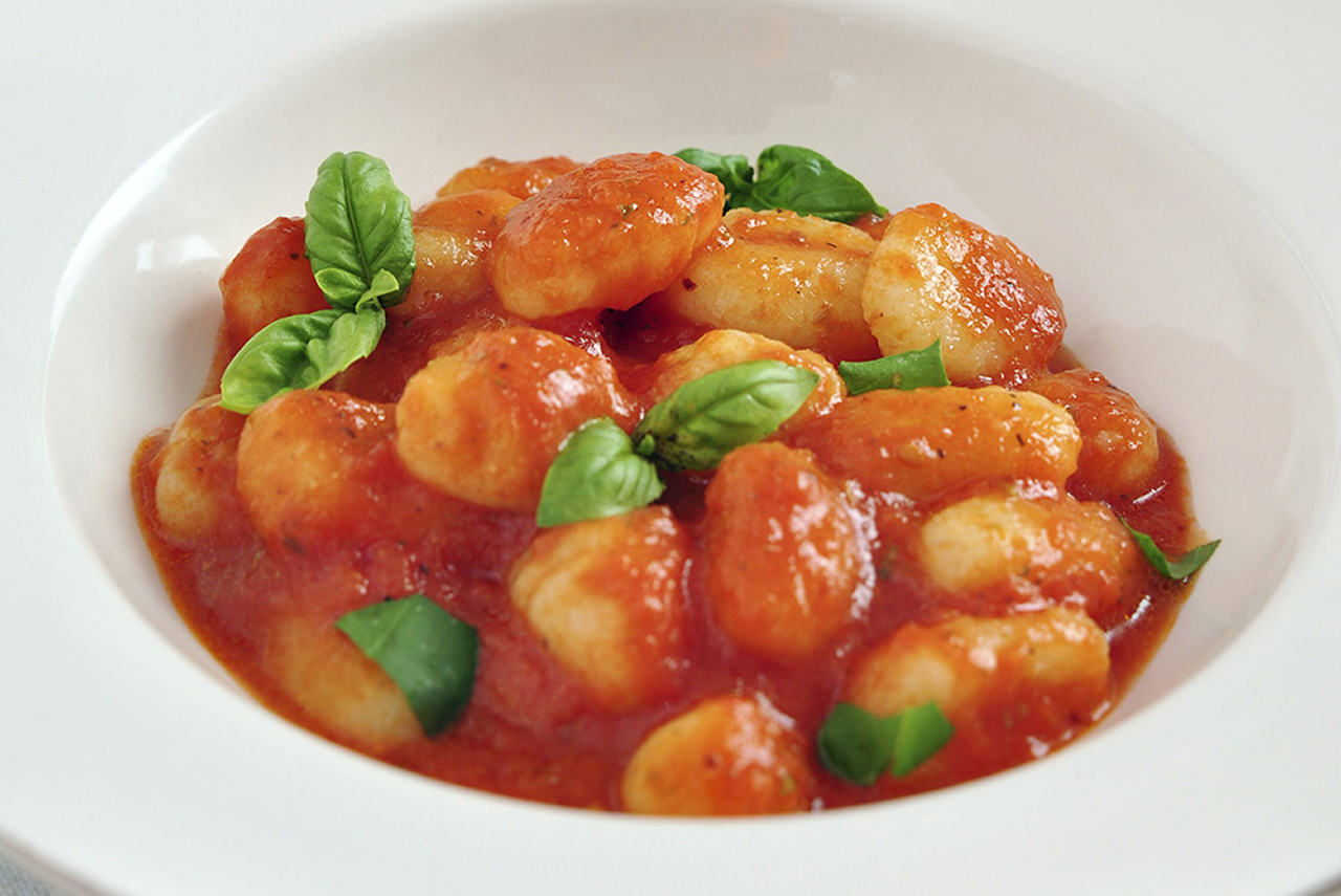 Photo recipe Gnocchi with roasted tomato sauce