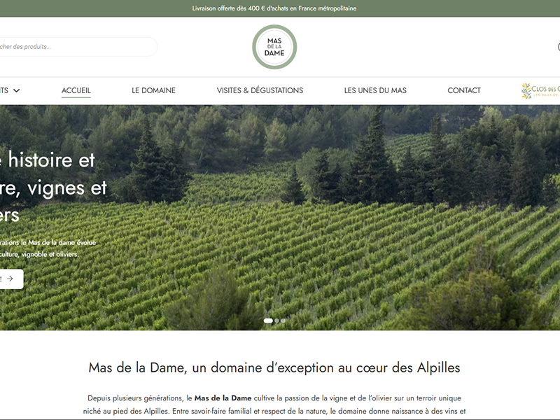 Site du Mas de La Dame
